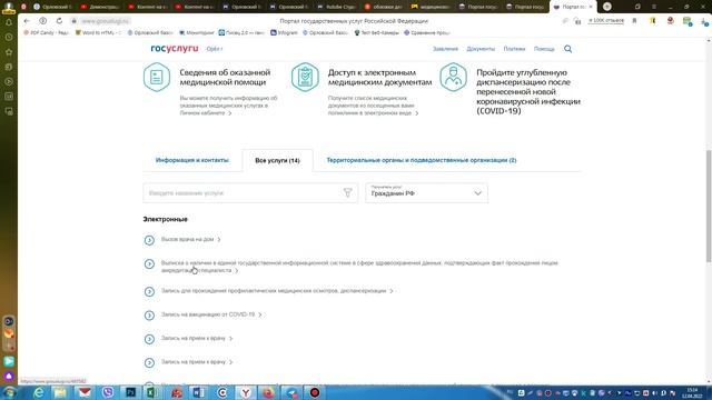 Инструкция по получению выписки на портале ГосУслуги