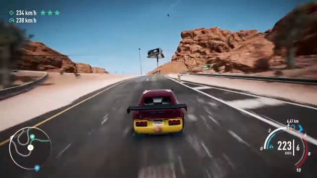 Need for Speed™ Payback completing the super drive speed run