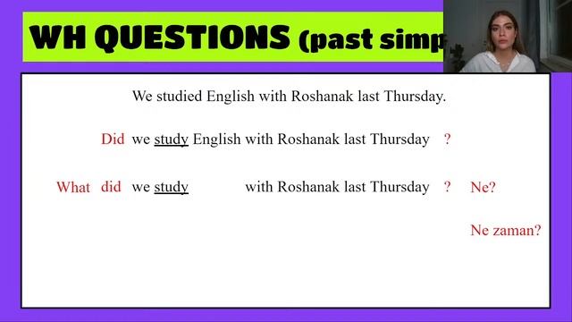 16. ders: Geçmiş Zaman Olumsuz ve Soru (Past Simple) Ücretsiz İngilizce dersleri @lokumenglish