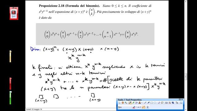 FAMP - Lezione 22, parte 1: Combinatoria 3