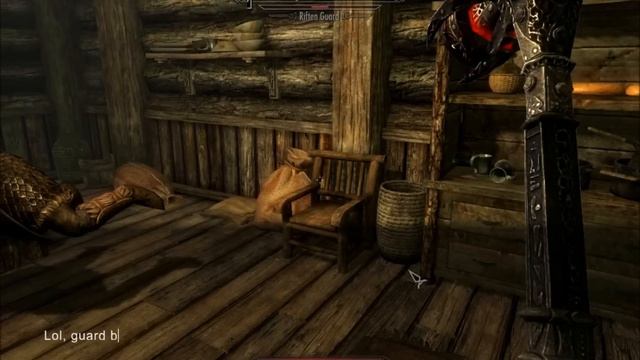 The Elder Scrolls V: Skyrim - Epic Guard Bug