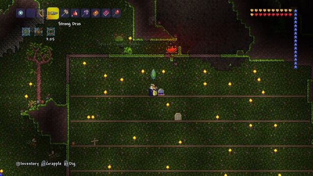 Terraria Mage Let's Play Part 39 - PLANTERA RETURNS - Warlock The Wizard's Adventure (Xbox One)
