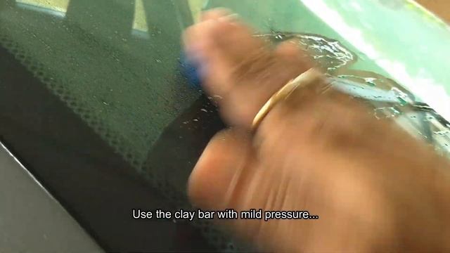 Improve visibility of Car's windshield for rainy season