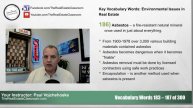 Real Estate Vocabulary Words (183-187 of 300) | Real Estate Exam