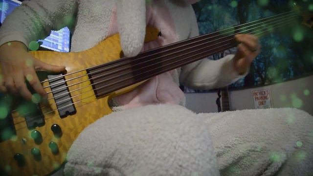 Brice 6 String Fretless Bass (Quick Metal Demonstration)