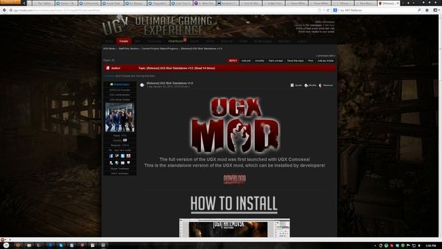 [Part 1] How to Install UGX Mod v1.0.3 Standalone v1.0.3 to YOUR Map!