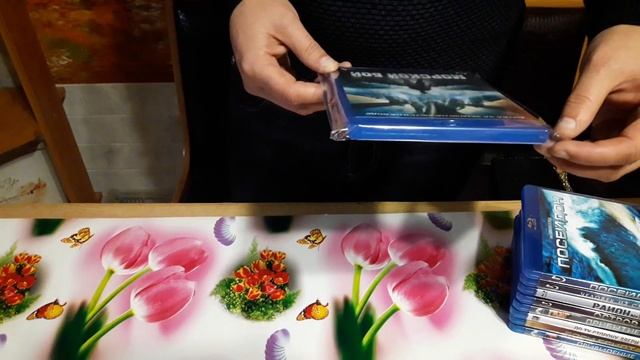 Blu ray диски распаковка посылки №3 часть2