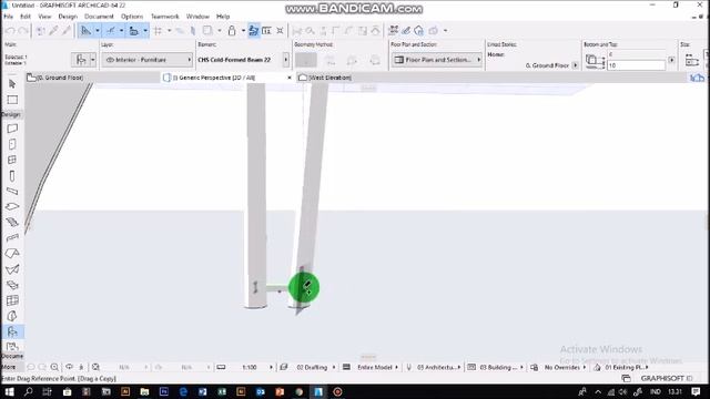 Tutorial ARCHICAD 22 Make a tensile roof with the Shell Tool