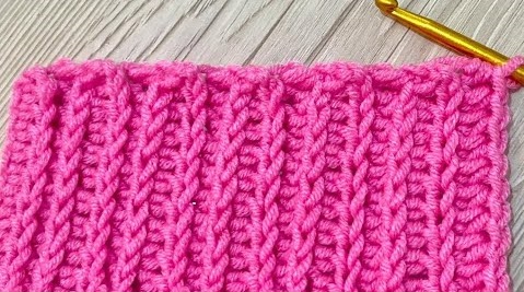 Простой и быстрый узор для вязания крючком - Вязание крючком для начинающих