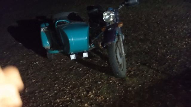 ФСО НА МОТОЦИКЛ! Урал с нормальным светом.