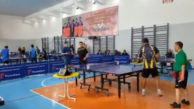 Спорт. Настольный теннис. Чемпионат Кыргызстана среди ветеранов (итоги) 16.10.16