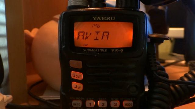 Air frequency scanning YAESU VX-6R