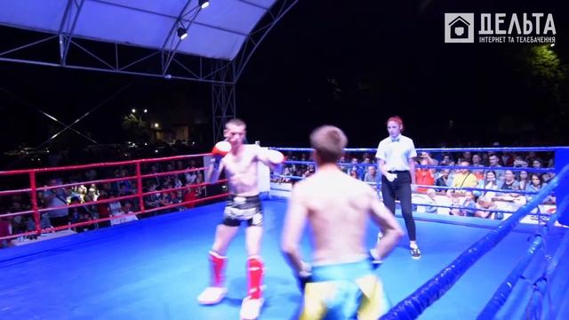 Коларь Кирил (MDA) Vs Гида Влад (UKR). Соревнования по кикбоксингу в Курахово, 12 июня.