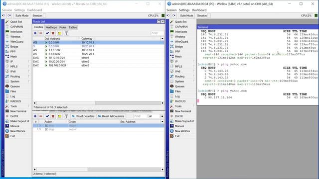 Seamless Failover on MikroTik RouterOS v7