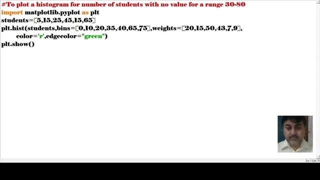 PYTHON PANDA DATA VISUALIZATION MATH PLOT HISTOGRAM GRAPH 38