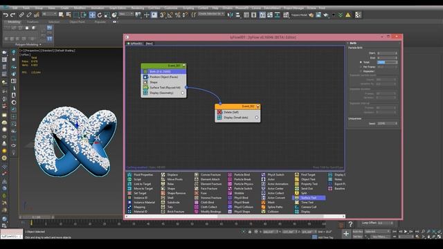 Создание снега в 3ds Max + tyFlow