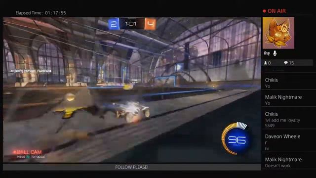 Rocket League Live Stream!! Join Epic ID (psychic_fazbear) Sub Goal (250)