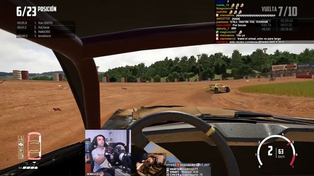 Un final imposible de anticipar... salvo por mi ( ͡° ͜ʖ ͡°) || Wreckfest hardcore mode