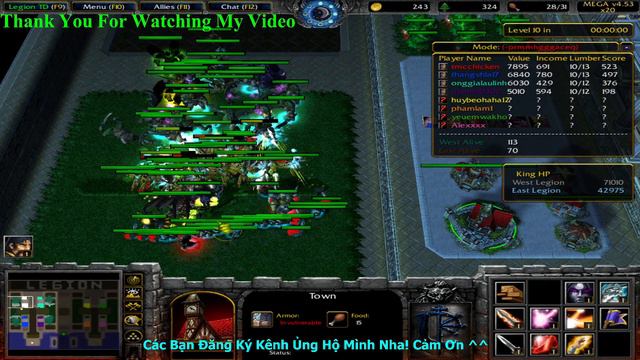 Warcraft III : Legion TD Mega 4.53 OZ3 x 20 (Fix Gold) #89