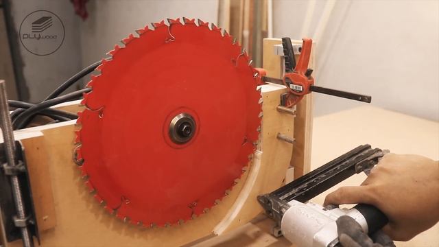DIY Table saw using circular saw - Riving knife and Dust cover system part 02