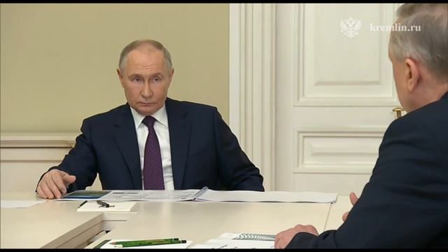 Владимир Путин поддержал Александра Беглова на выборах губернатора Санкт-Петербурга