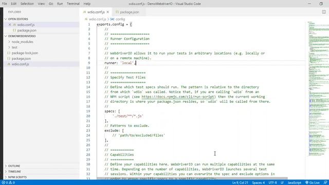 WebDriver IO introduction part2