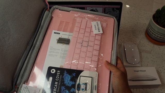 Macbook Pro M1 Unboxing 2021 + Magic Mouse 2 With Amazon Macbook Accessories ? ✨ Aesthetic Unboxing