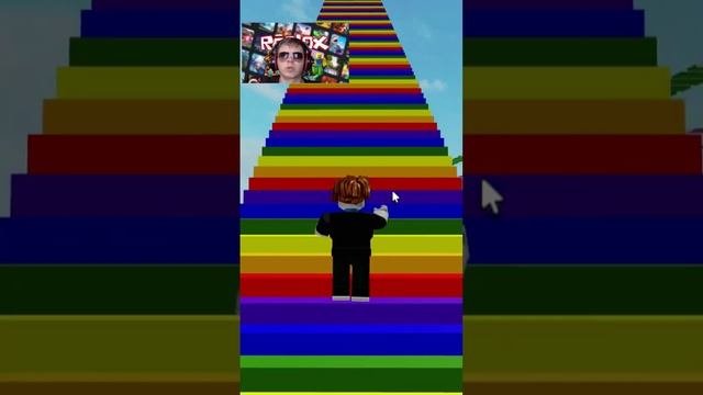 ROBLOX - РАДУЖНАЯ ЛЕСТНТЦА ОБЗОР ПРОХОЖДЕНИЕ  BEST MOMENTS denisenplay gameplay roblox