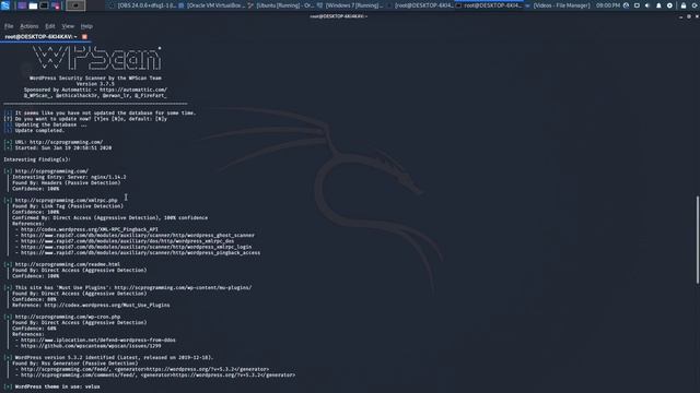 wpscan _ An Introduction to Ethical Hacking with Kali Linux