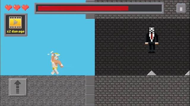прохождение игры noob vs pro 2 все главы с ёжиком  iOS Android 