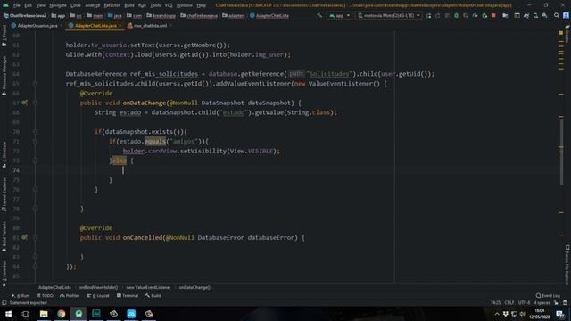 Crear chat con firebase y java parte 8 ?? (tutorial 2020)