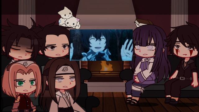 Naruto Friends react to Naruto as Dazai Osamu