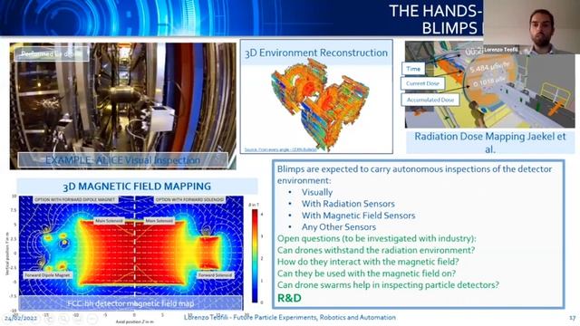 News from the Lab on robotics systems for future detectors with Lorenzo Teofili