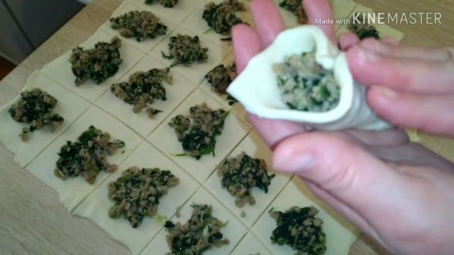 И почему РАНЬШЕ их не ПЕКЛА? Закусочные штучки с ЗЕЛЁНЫМ МЯСОМ! Воздушные, вкусные, необычные!