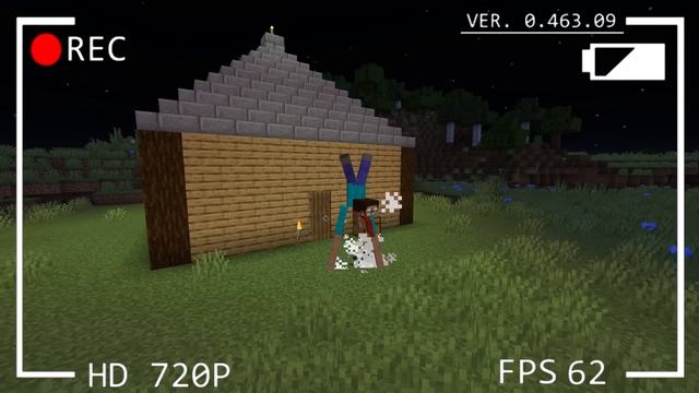 Minecraft wait what meme part 424 (Scary Steve)