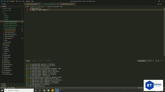 Angular Tutorial - Angular Routing
