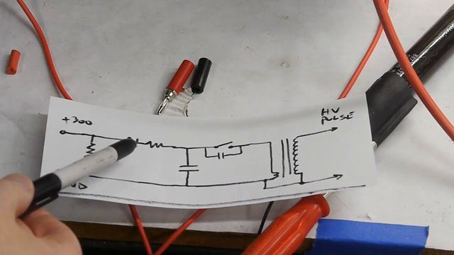 Trigger circuit for large xenon flash tubes [HoW14jmjoj4]