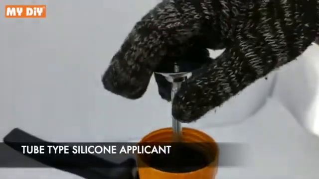 MY DIY WELLOO Heavy Duty Aluminium Caulking Gun With Quality Nylon Handle