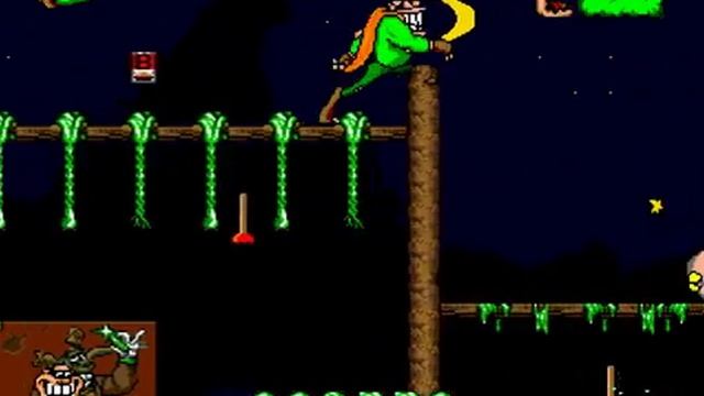Бугерман Сега игра Boogerman SEGA ROM 90-х