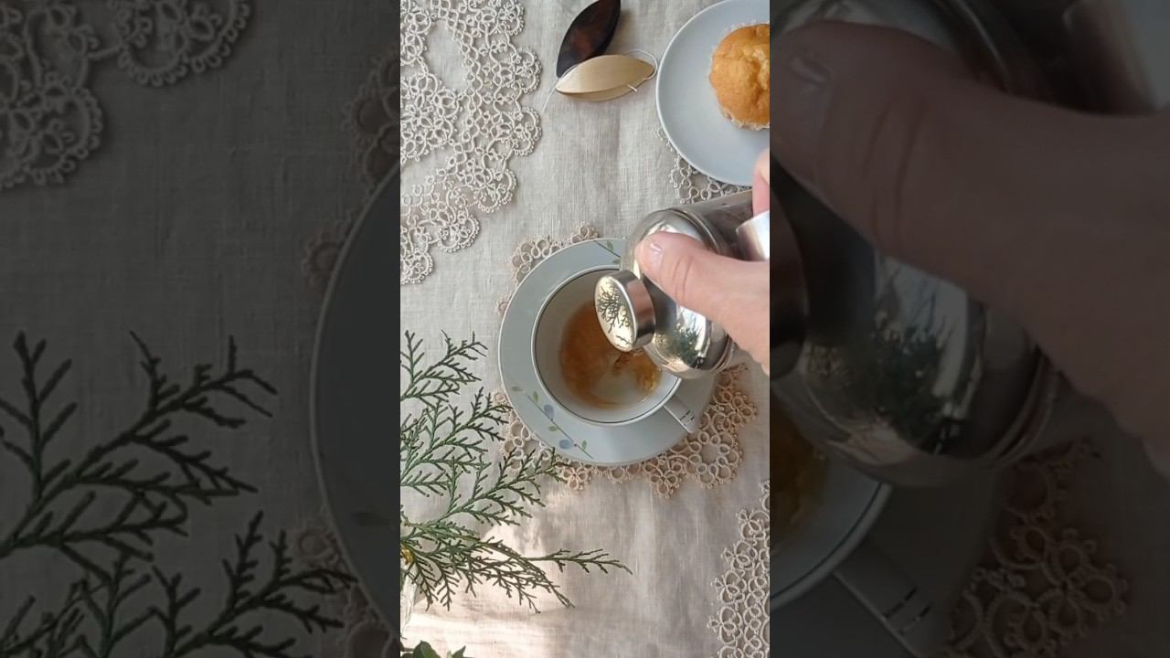 Для настроения. Чай и кружево