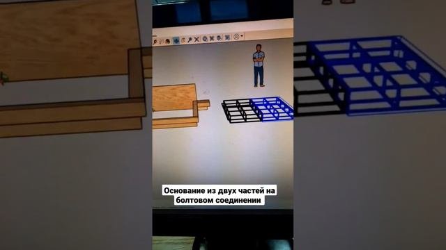 ЛЯ КОМФОРТ  Изготовление мебели лофт  Моделирование будущей кровати клиента