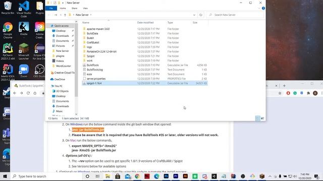 Minecraft Spigot Setup for Making your own Plugins - 1.16.4+