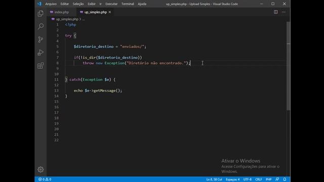 PHP - UPLOAD SUPER SIMPLES DE ARQUIVOS