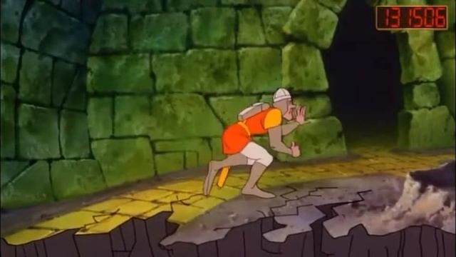 Dragons Lair 1983 Arcade Game Walkthrough