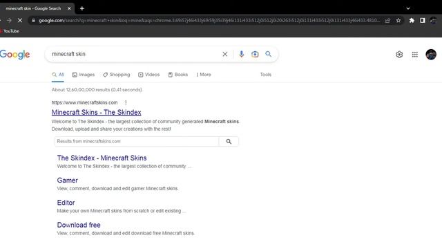 HOW TO download MINECRAFT SKIN FROM JAVA AND PE BE  TL