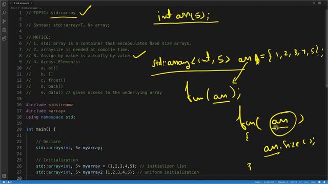 Массивы std array в C++ (часть 2)