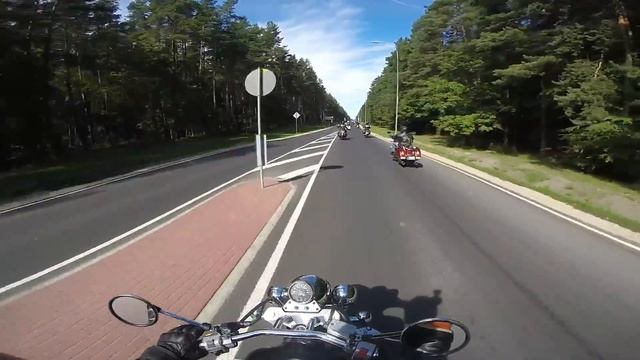2015-08-15 Поездка к памятницу Цоя с chopper.lv