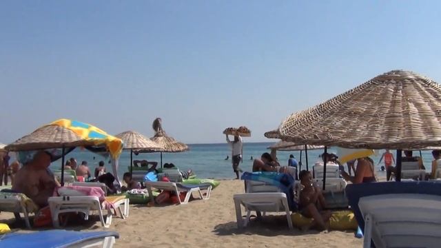 Турецкий Курорт для местных Sarimsakli Ayvalik Mulka otel Остров Джунда (Видео№19)