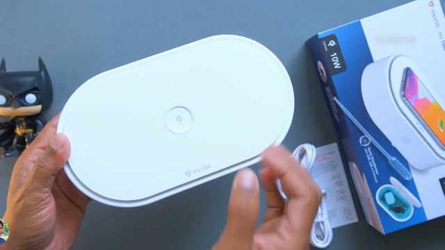 UV Sanitizer + Wireless Charger for Mobile Phones Unboxing in Telugu... 🤩
