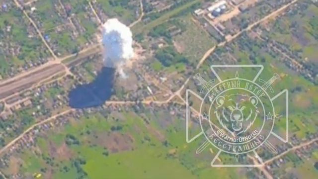 ВС РФ уничтожили ПВД ВСУ в Харьковской области.